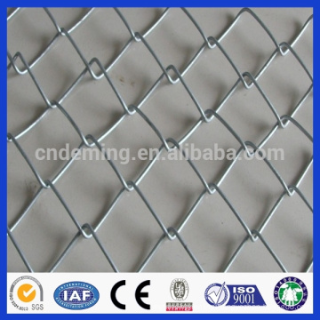 galvanized diamond wire mesh fence/ chain link mesh